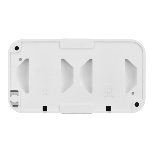 розетка 2 поста BYLECTRICA IP44 16F с з/з белый