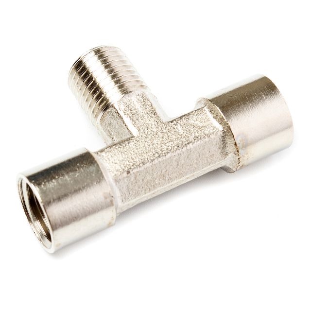 переходник CONCORDE Т-образный нар резьба 1/4" внутр резьба 2х1/4"