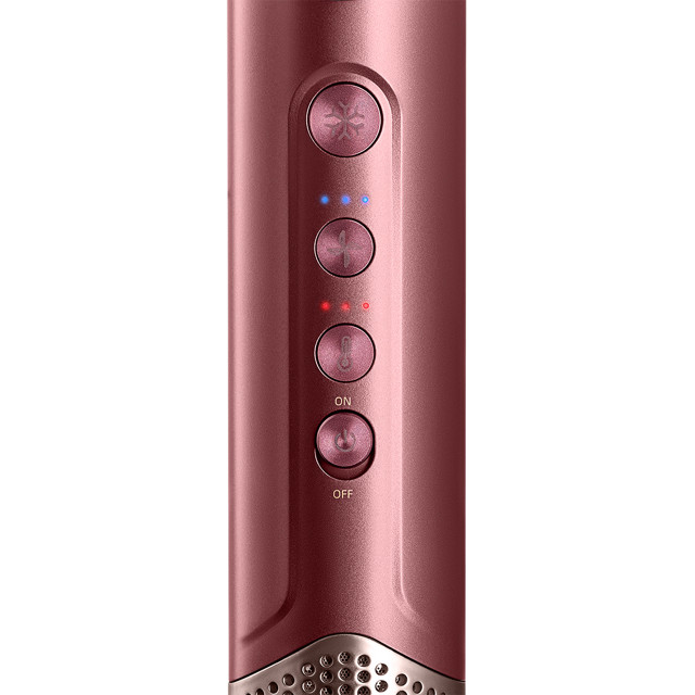 фен-щетка RED SOLUTION MS001 1200Вт 6 насадок ионизация технология AirFlip бордовый