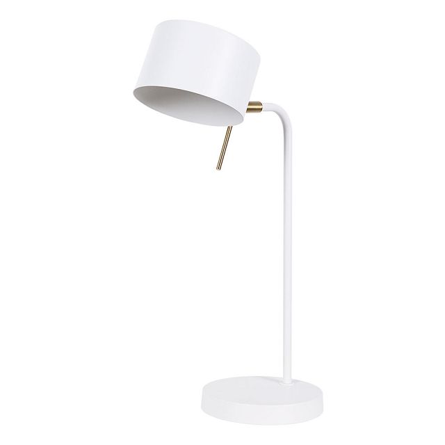 лампа настольная ARTE LAMP Sebastian E14 1х40Вт металл белый