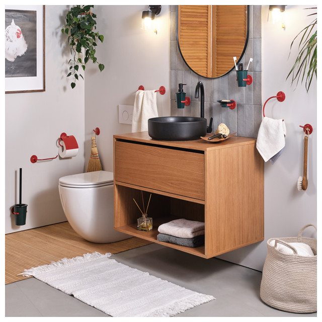 полотенцедержатель MOROSHKA Trud 28 см нержавеющая сталь