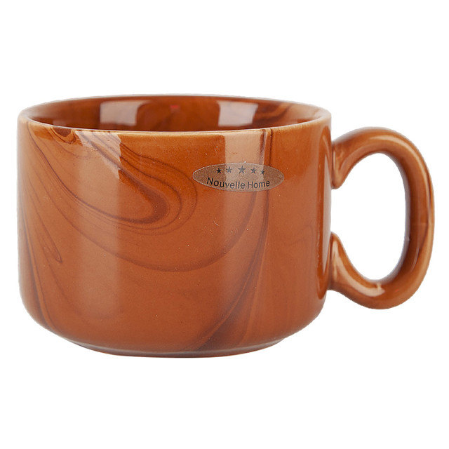 чашка с блюдцем NOUVELLE HOME Wooden Grain 200мл фарфор