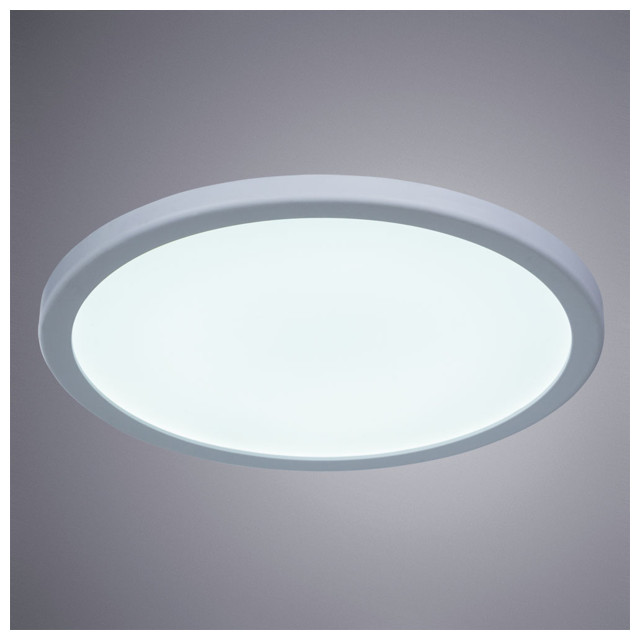 светильник встраиваемый ARTE LAMP Mesura 1x14Вт LED 1000Лм 4000К алюминий белый