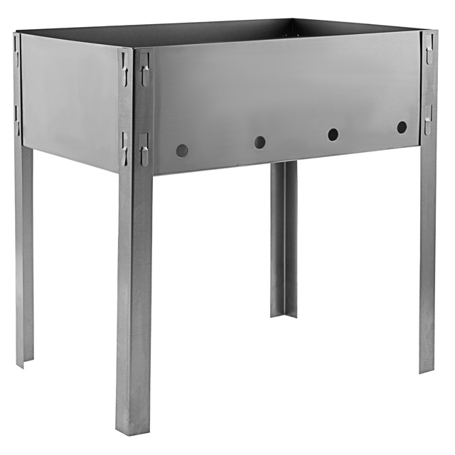 мангал разборный  PALISAD эконом 350x250x350мм