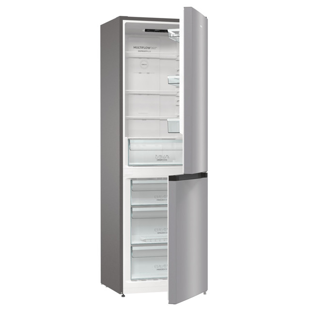 холодильник двухкамерный GORENJE NRK6191ES4 185х60х59,2см серебристый