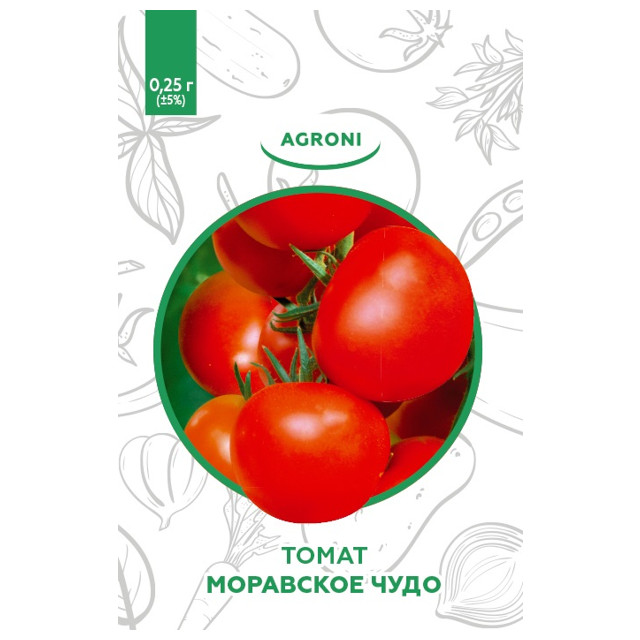 семена томат Моравское чудо АГРОНИ 0,25г XS