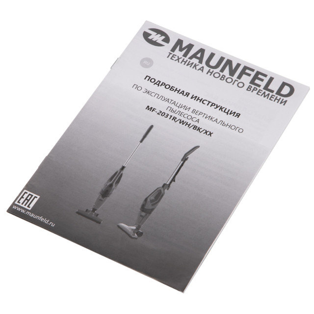 пылесос вертикальный MAUNFELD MF-2031BK 600/180Вт конт.1л черный