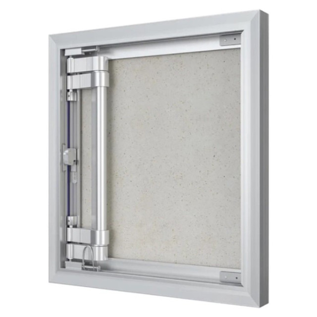 люк ревизионный под плитку D CERAMO Optimum 400х400мм алюминий