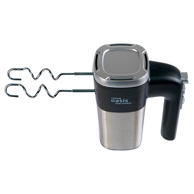 миксер OASIS MH-80S 800Вт 5 скоростей черный/серебристый