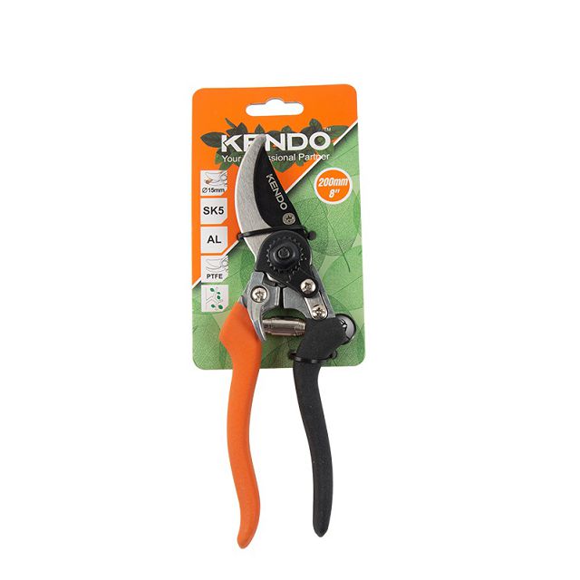 секатор плоскостной KENDO 20см