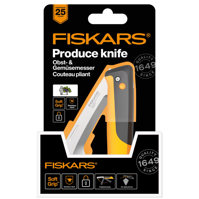 нож садовый FISKARS K80 X-series складной