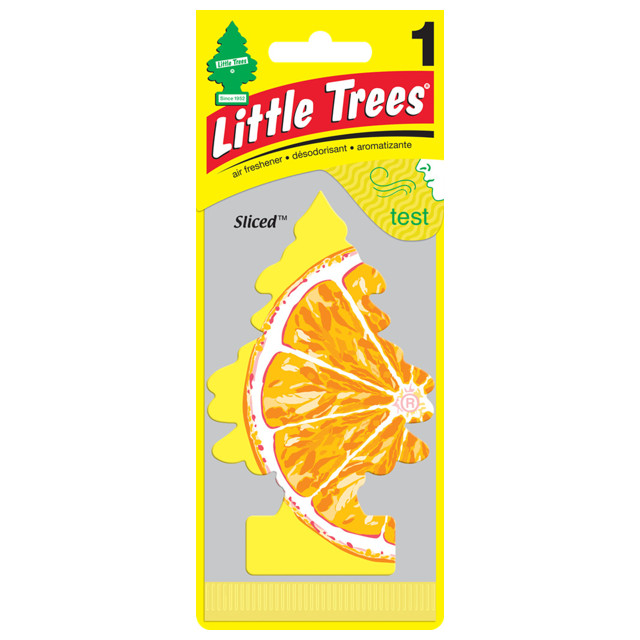 ароматизатор LITTLE TREES Ёлочка Sliced