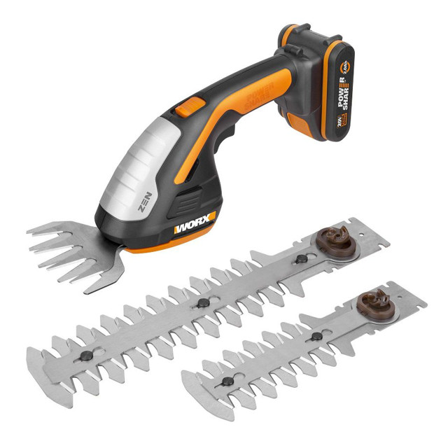 ножницы аккумуляторные WORX WG801E с ЗУ