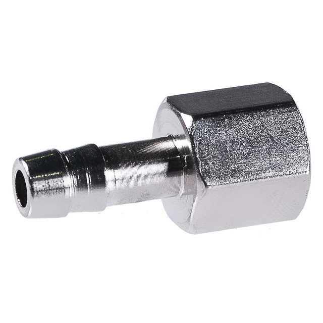 переходник FUBAG 1/4"F на елочку 8мм с обжимным кольцом 8х13мм