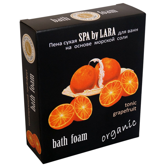 пена для ванн SPA BY LARA Tonic Grapefruit сухая 500г