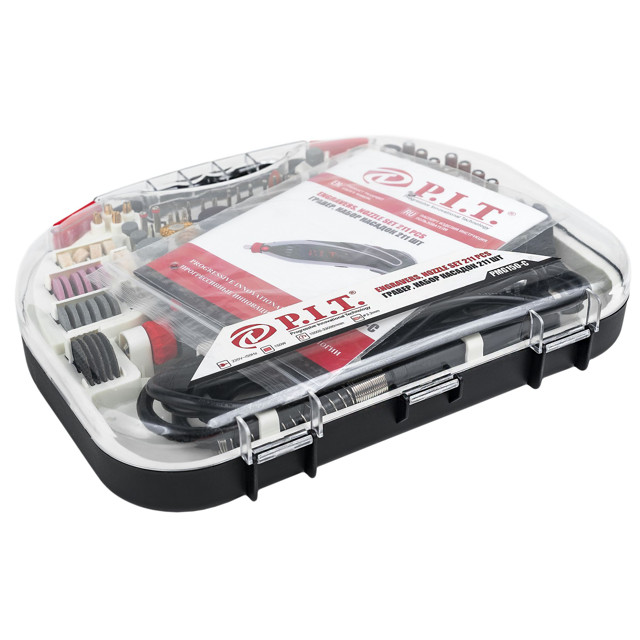 гравер P.I.T. PMG150-C 150Вт + аксессуары 211шт