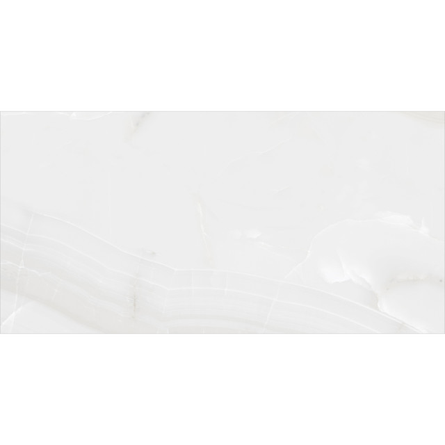 керамогранит LCM Snow Onyx 60х120 белый полированный
