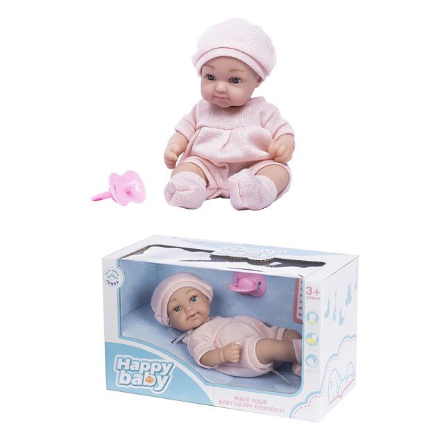пупс Happy Baby 28см в комплекте с соской