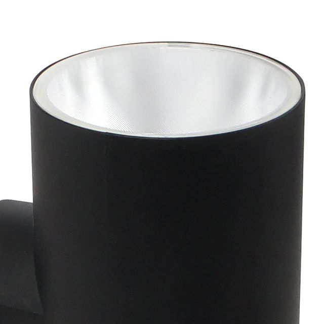 светильник фасадный ARTE LAMP Alcyone LED 2х9Вт IP65 пластик черный