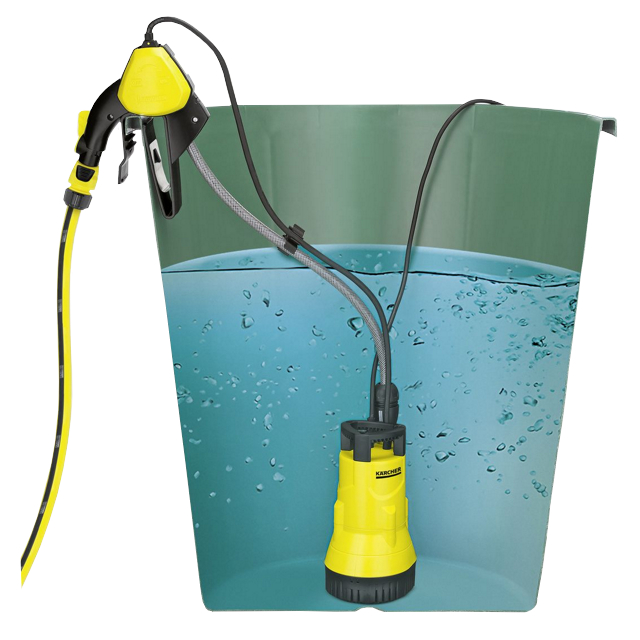 насос для полива из бочки KARCHER BP 1 Barrel 400Вт 3800л