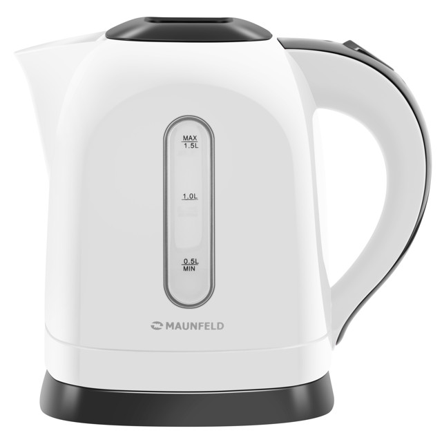 чайник MAUNFELD MGK-632W 2200Вт 1,5л пластик белый