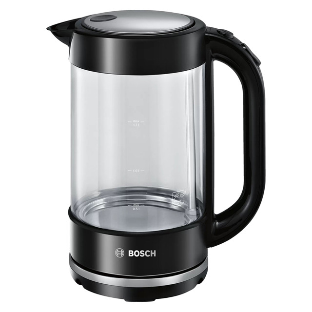 чайник BOSCH TWK70B03 2400Вт 1,7л стекло черный