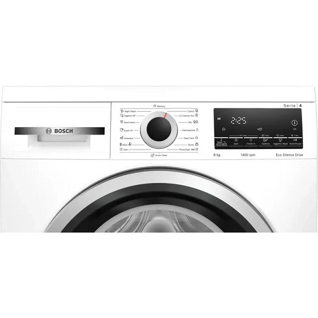 машина стиральная BOSCH Serie 4 WLS28460ME 8кг/1400об/59,5см белый