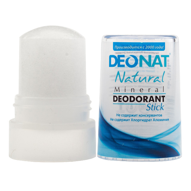 дезодорант женский DEONAT Natural Crystal, 40 мл, минеральный