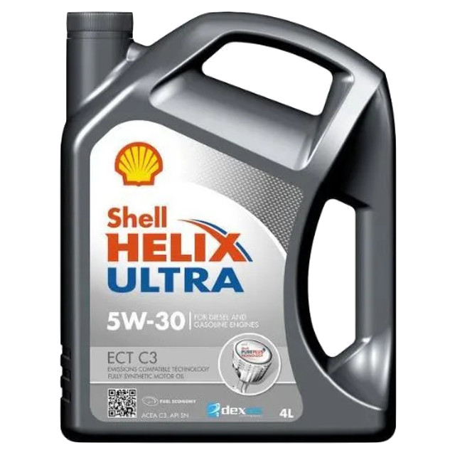 масло моторное SHELL HELIX ULTRA ECT C3 5w30 4л