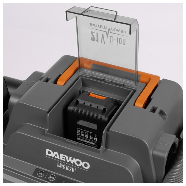 пылесос аккумуляторный DAEWOO DAVC 1621Li SET 16л 210 мБар