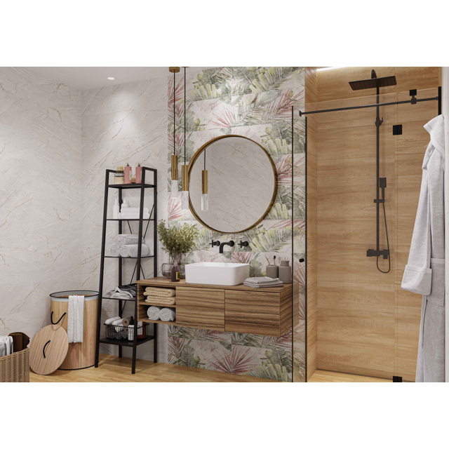плитка настенная GLOBAL TILE Aventura 25х50 серый