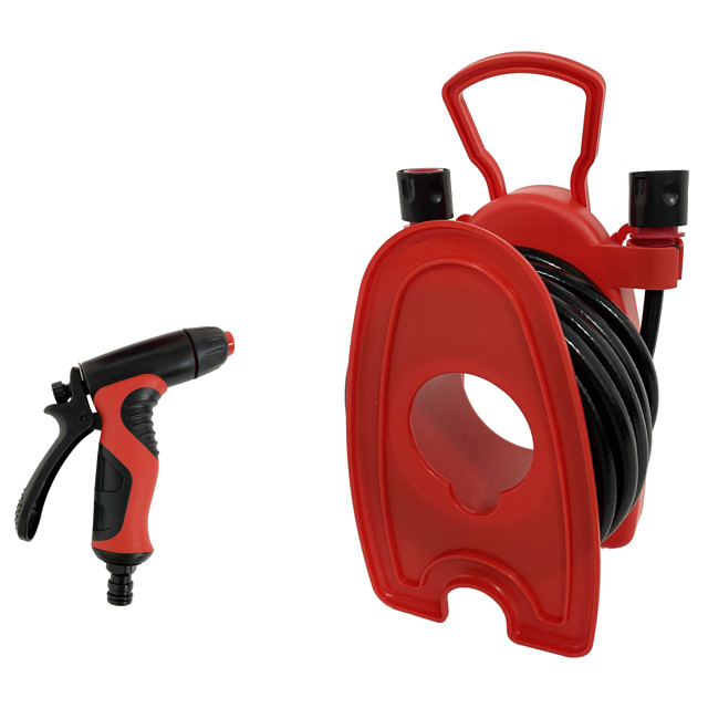 мини-катушка MAXITERRA со шлангом 3/8'' 10м с пистолетом-распылителем