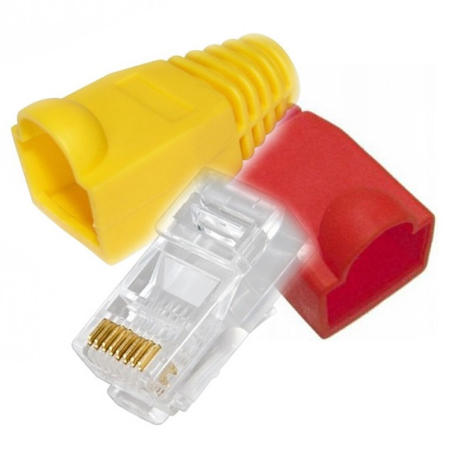 коннектор компьютерный DORI RJ45 (8P8C) защитные колпачки 6шт