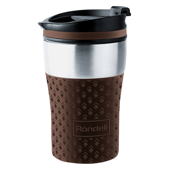 термокружка RONDELL The Morning Mocco 260мл нерж.сталь, пластик, силикон