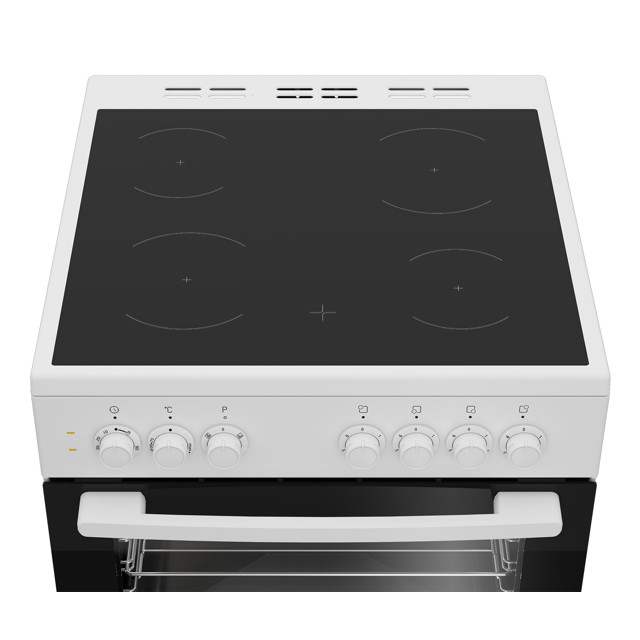 плита электрическая HOTPOINT-ARISTON HS6V5PHW 4 конфорки, 60х60 см белая