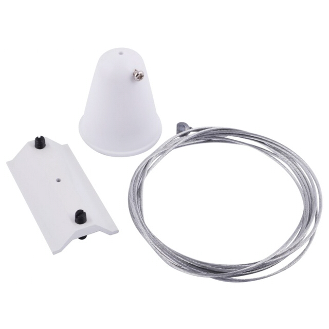 аксессуар для трековой системы Track Accessories металл крашеный пластик белый A410033