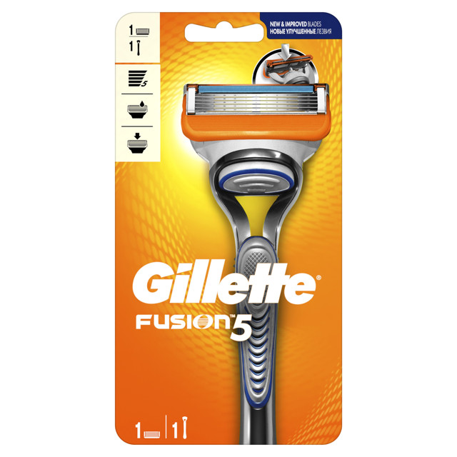 станок д/бритья GILLETTE Fusion + 1 кассета