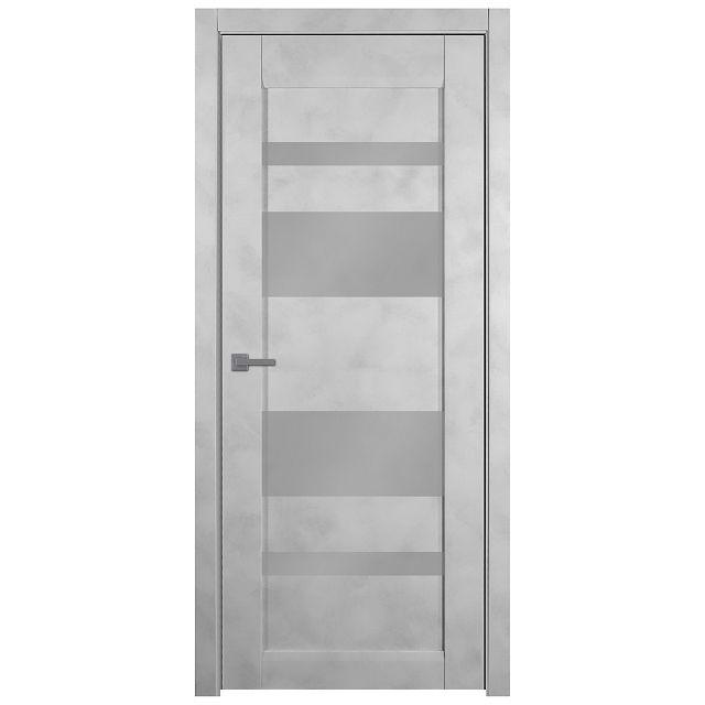 дверь межкомнатная со стеклом Belwooddoors Мирелла 800х2000мм урбан светлый