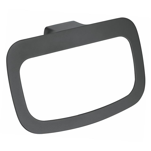 полотенцедержатель WASSERKRAFT Elbe K-7260 кольцо черное