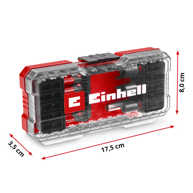 набор бит и головок EINHELL 28 предметов ударопрочные с держателем