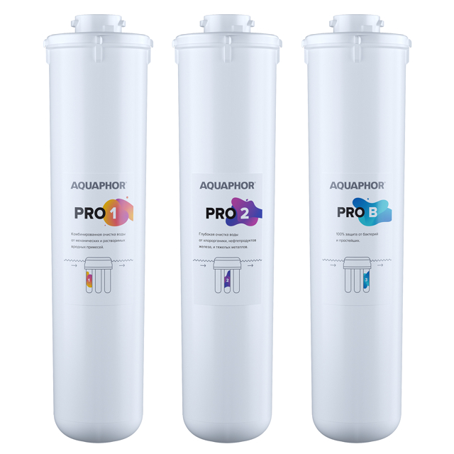 комплект сменных модулей АКВАФОР ECO Pro