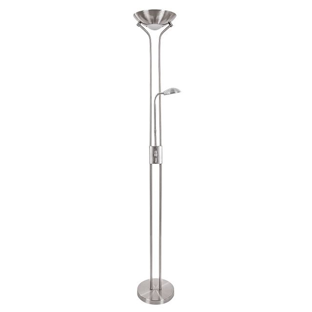 торшер ARTE LAMP Duetto LED 18,5Вт металл серебро