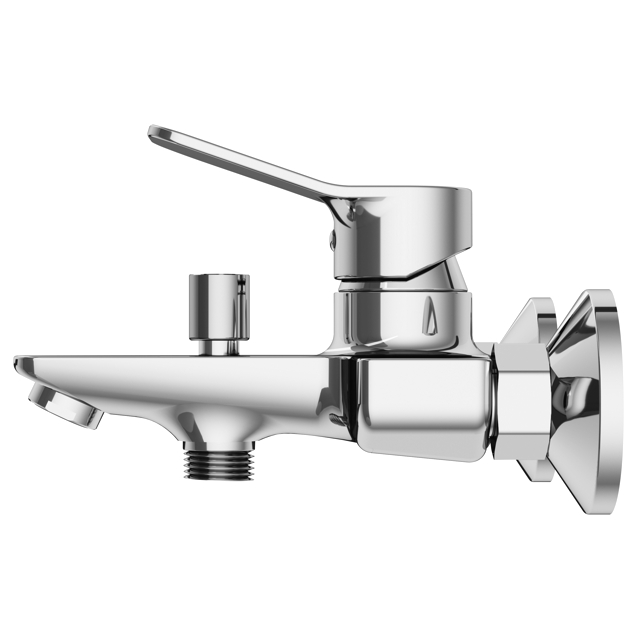 смеситель для ванны AM.PM X-Joy F85A10000 короткий излив хром