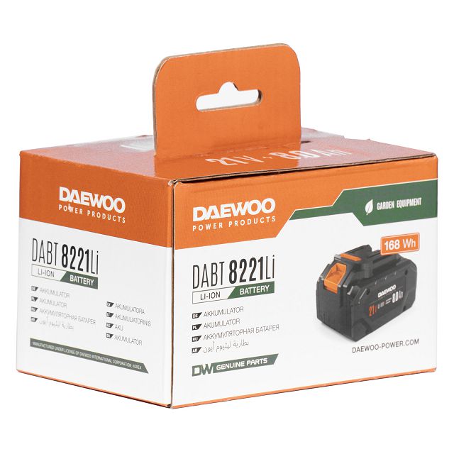 аккумулятор DAEWOO DABT 8221LI 21В 8Ач