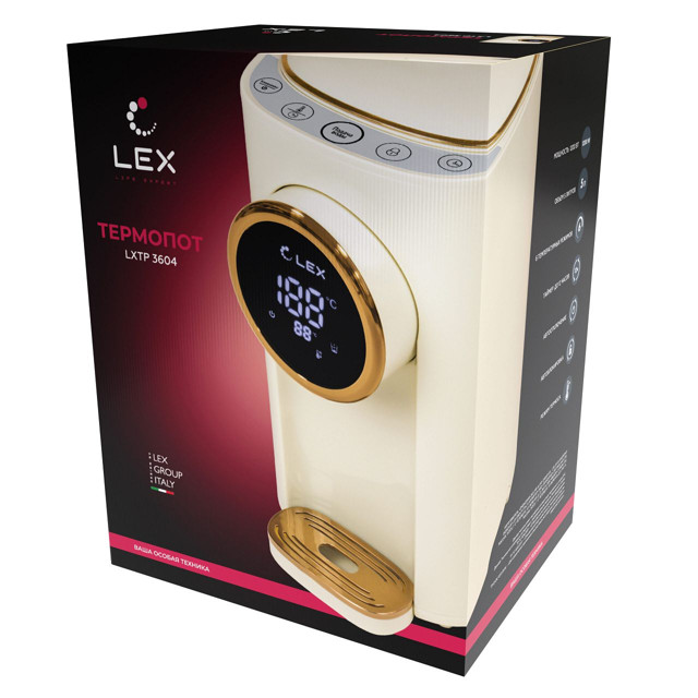 термопот LEX LXTP3604 1200Вт 5,0л бежевый