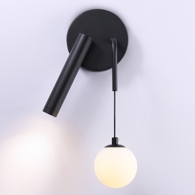 бра светодиодное AMBRELLA Comfort LED 2Вт 4200K+G9 черный