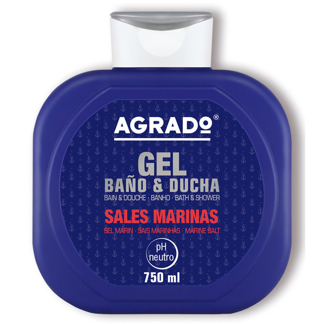 гель для душа AGRADO Sales Marinas 750мл