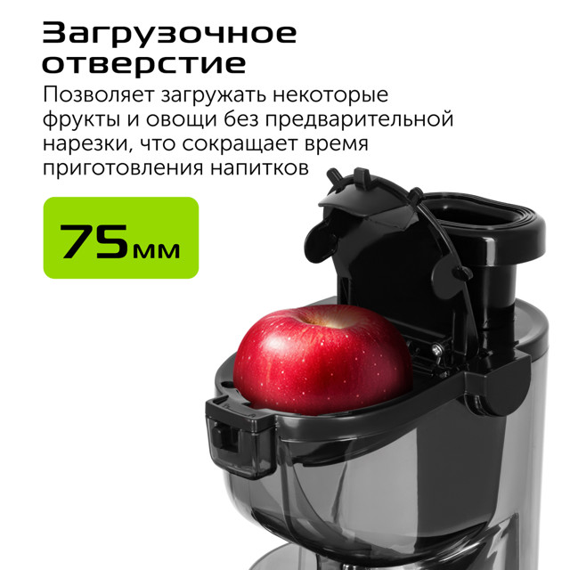 соковыжималка RED SOLUTION J950 580Вт шнековая терка/шинковка/драники