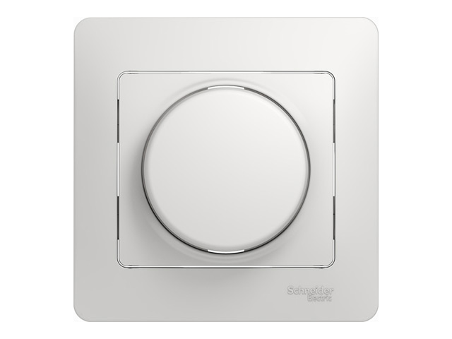 диммер универсальный SCHNEIDER ELECTRIC Glossa 630 Вт, белый