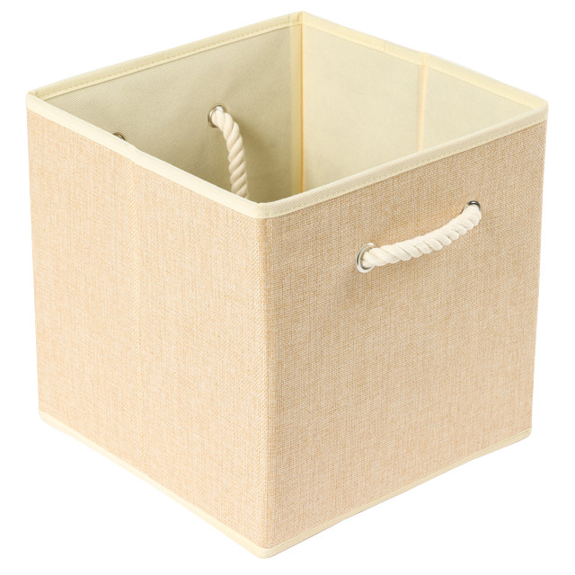 короб для хранения TODELIA Aradin 280х280х280мм бежевый